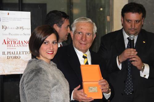Eugenio Fumi riceve il Premio Onorario