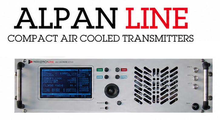 ALPAN Line — Trasmettitori compatti raffreddati ad aria