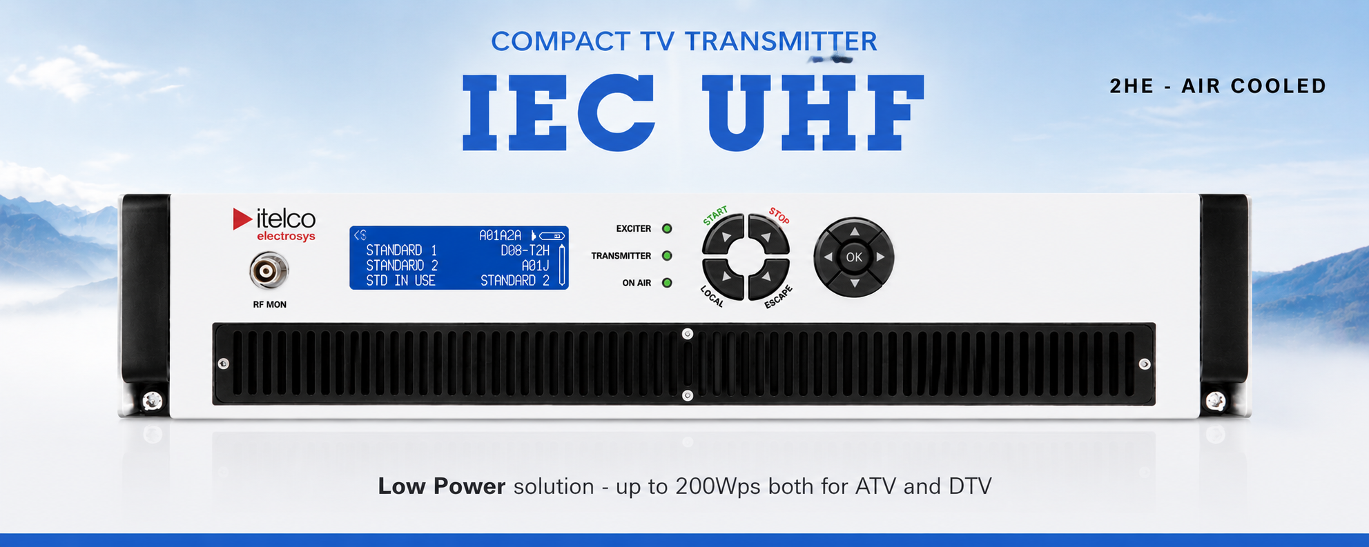 IEC UHF Compact Transmitter