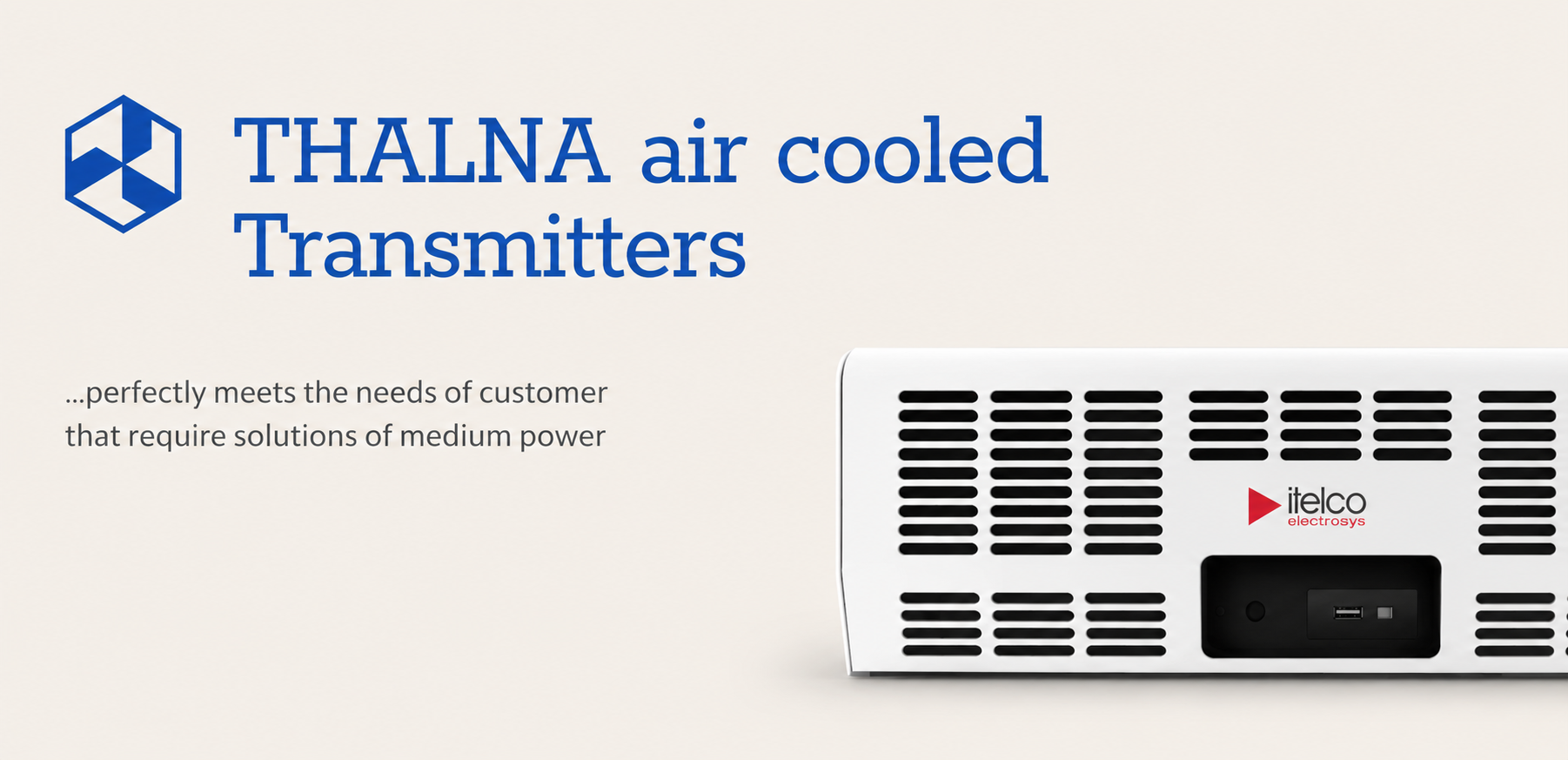 THALNA Air Cooled Transmitters